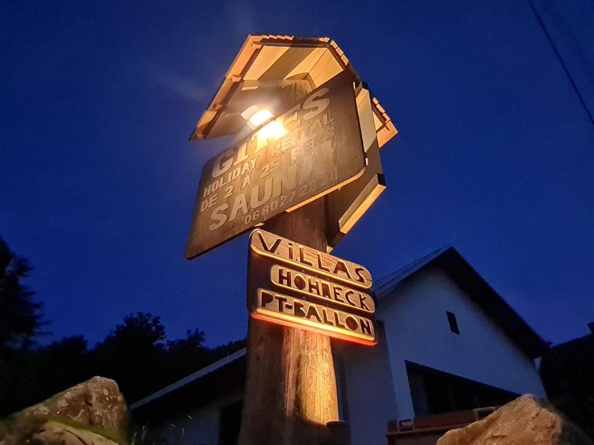 Locations Des 3 Sommets Avec Sauna Et Spa En Alsace Sondernach Eksteriør billede