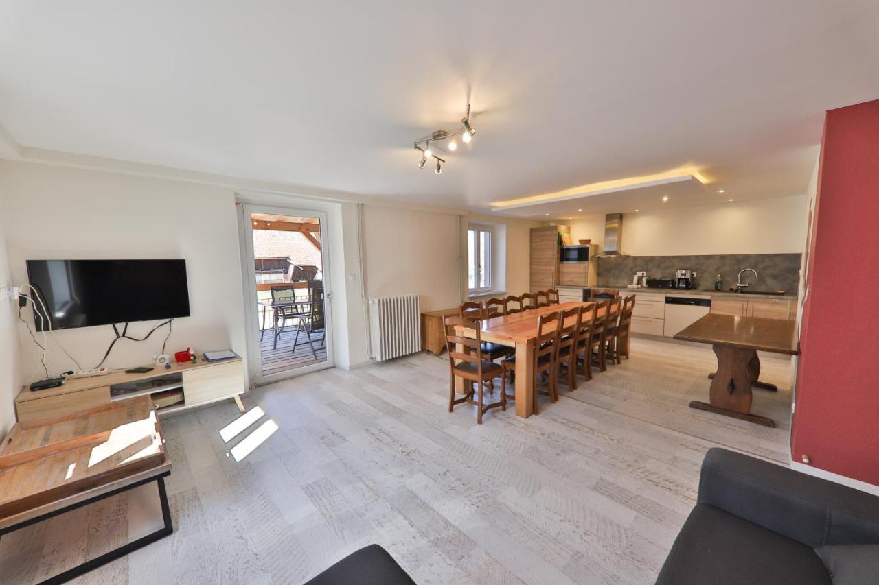 Locations Des 3 Sommets Avec Sauna Et Spa En Alsace Sondernach Eksteriør billede
