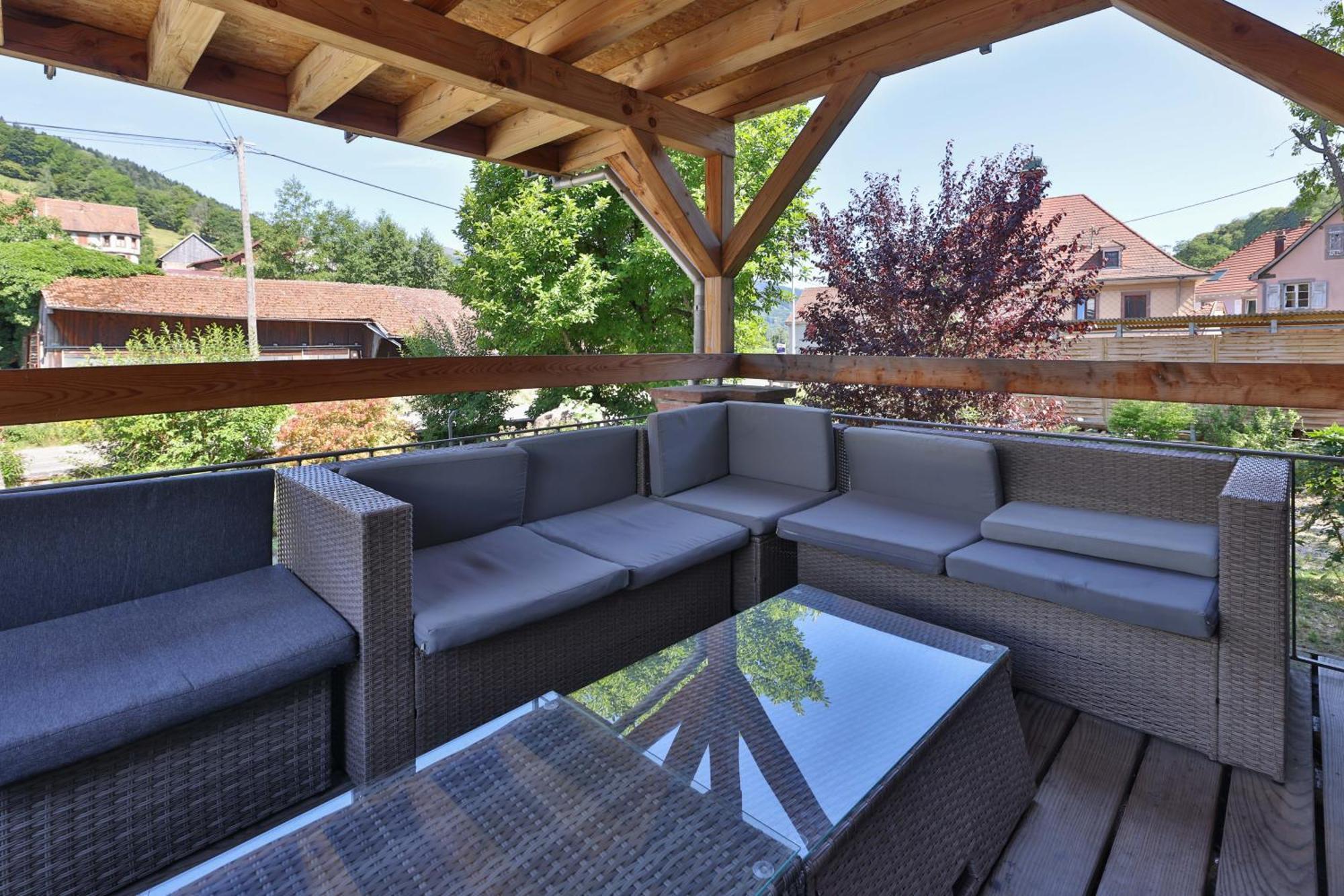 Locations Des 3 Sommets Avec Sauna Et Spa En Alsace Sondernach Eksteriør billede
