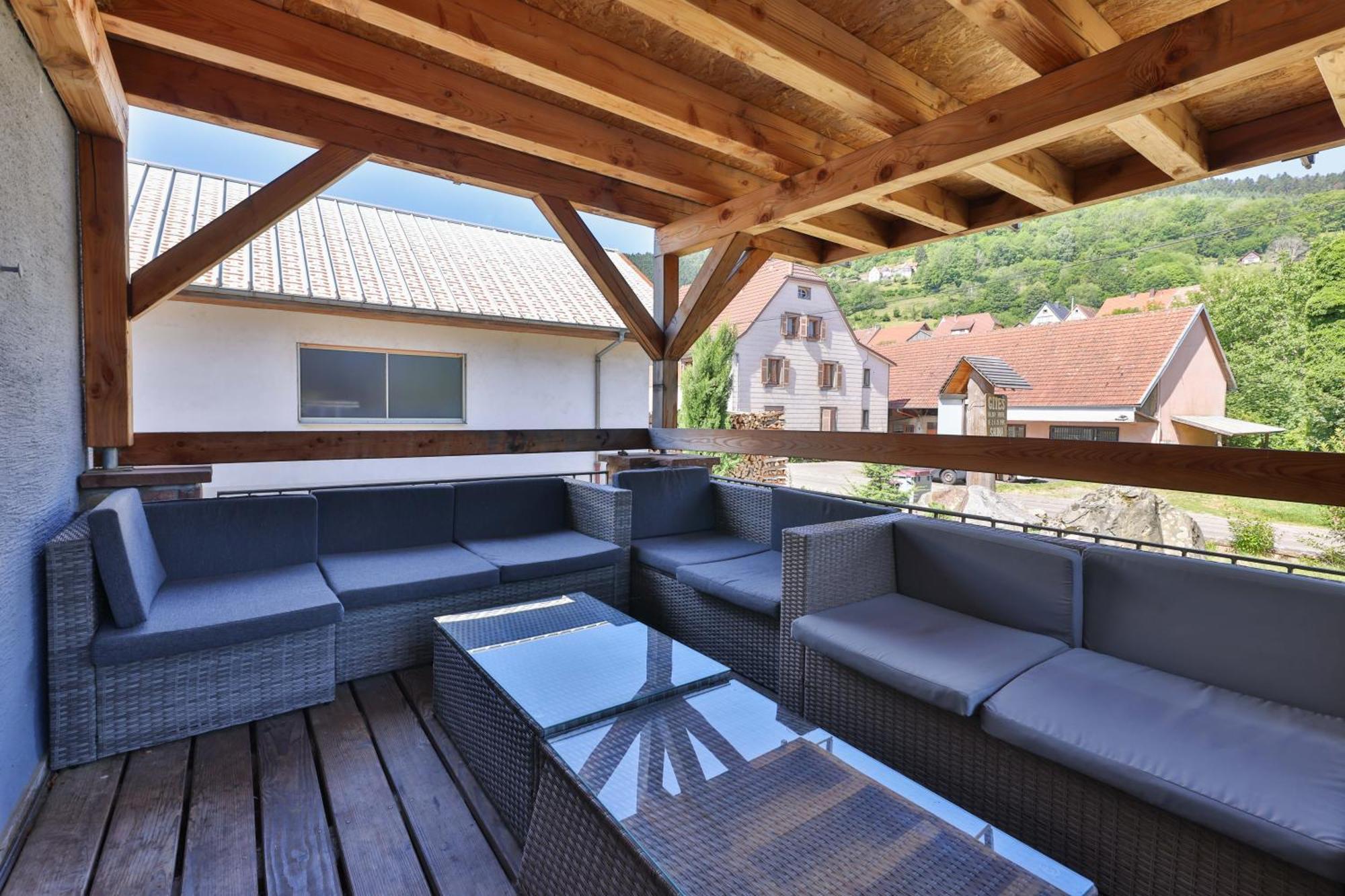 Locations Des 3 Sommets Avec Sauna Et Spa En Alsace Sondernach Eksteriør billede