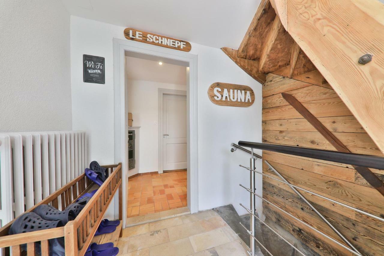 Locations Des 3 Sommets Avec Sauna Et Spa En Alsace Sondernach Eksteriør billede